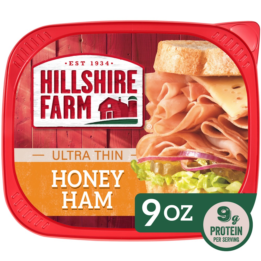 HILLSHIRE FARM THIN HONEY HAM            9 OZ