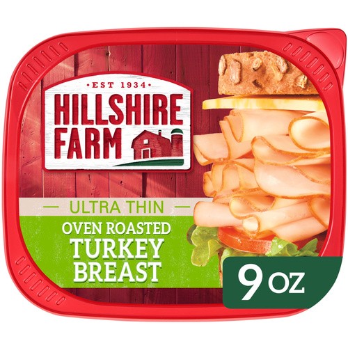 HILLSHIRE FARM THIN O/R TURKEY BRST 9 OZ