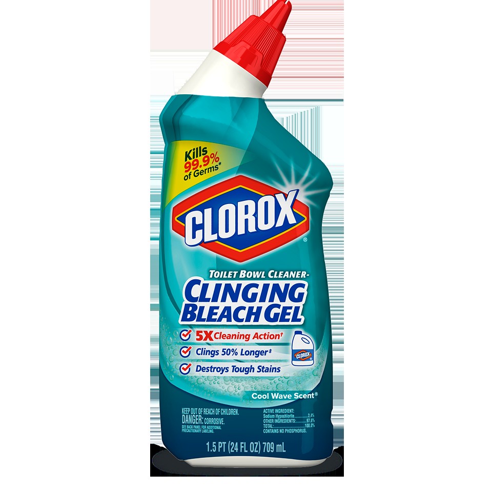 Clorox Clinging Bleach Gel 24 FLOZ