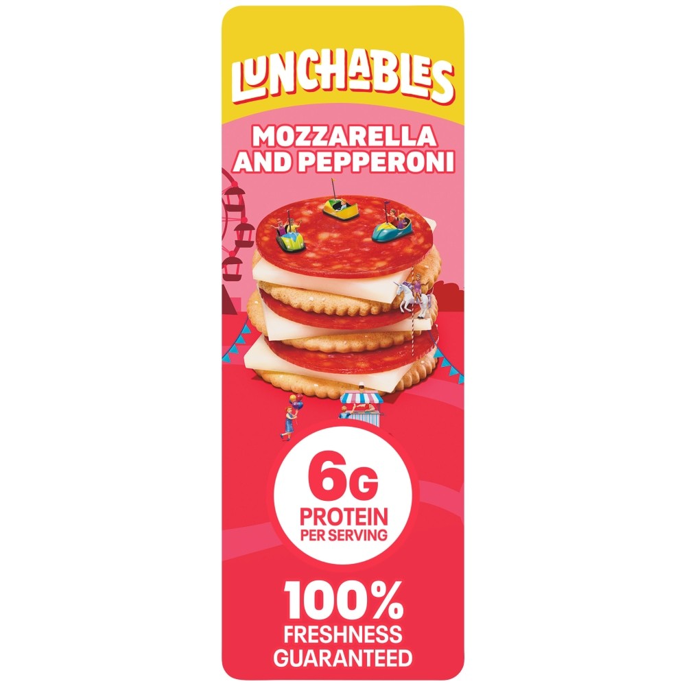 OSCAR MAYER LUNCHABLES PEPP/MOZZ         1 OZ