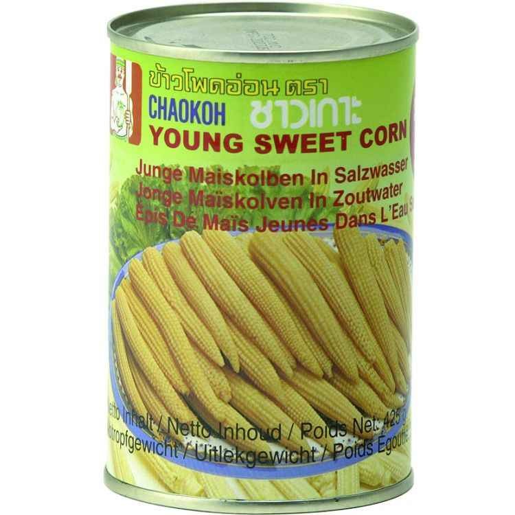 CHAOKOH YOUNG SWEET CORN 16.91 FLOZ