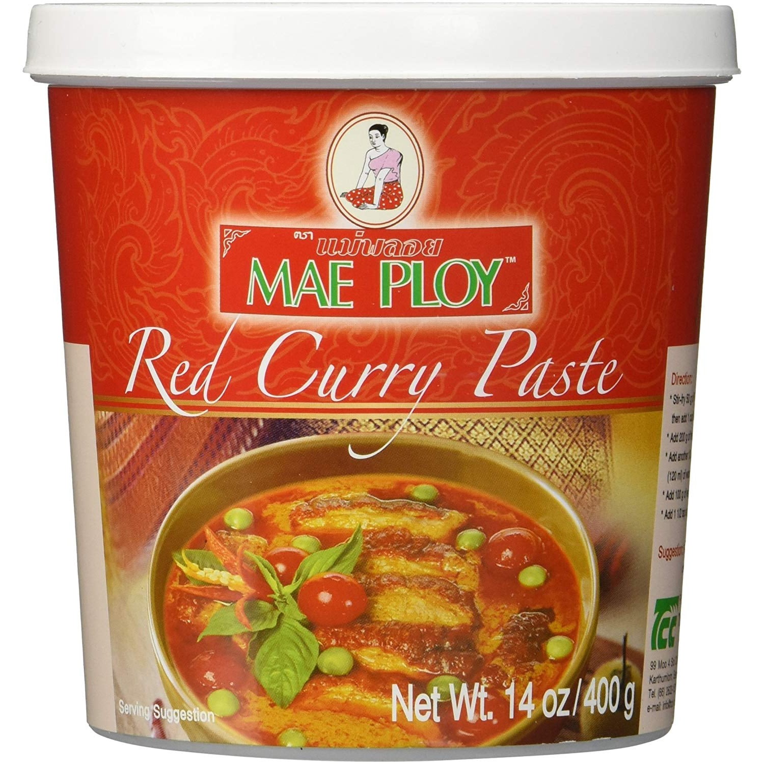 MAE PLOY RED CURRY PASTE 0.88 Lbs