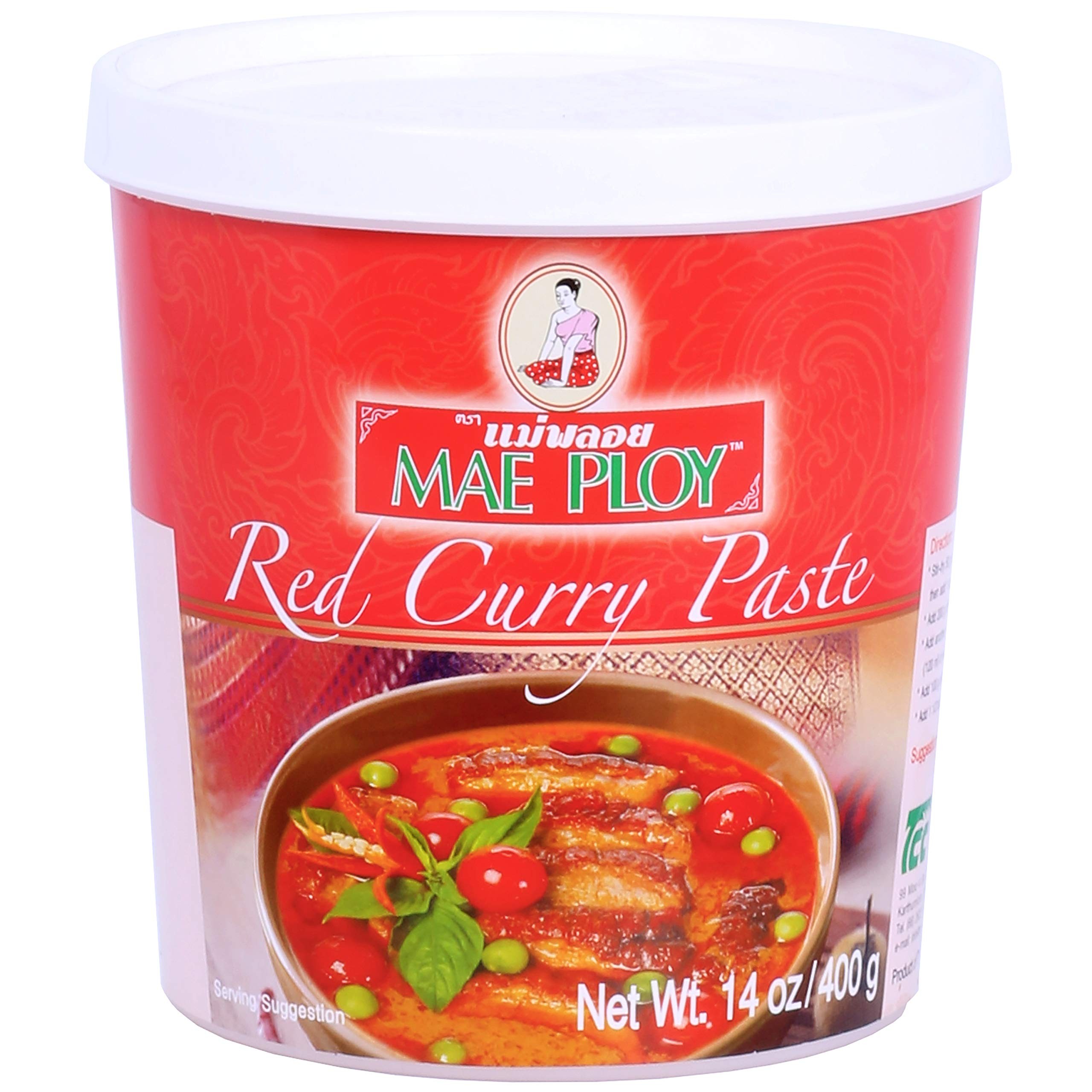 MAE PLOY RED CURRY PASTE 400 GM