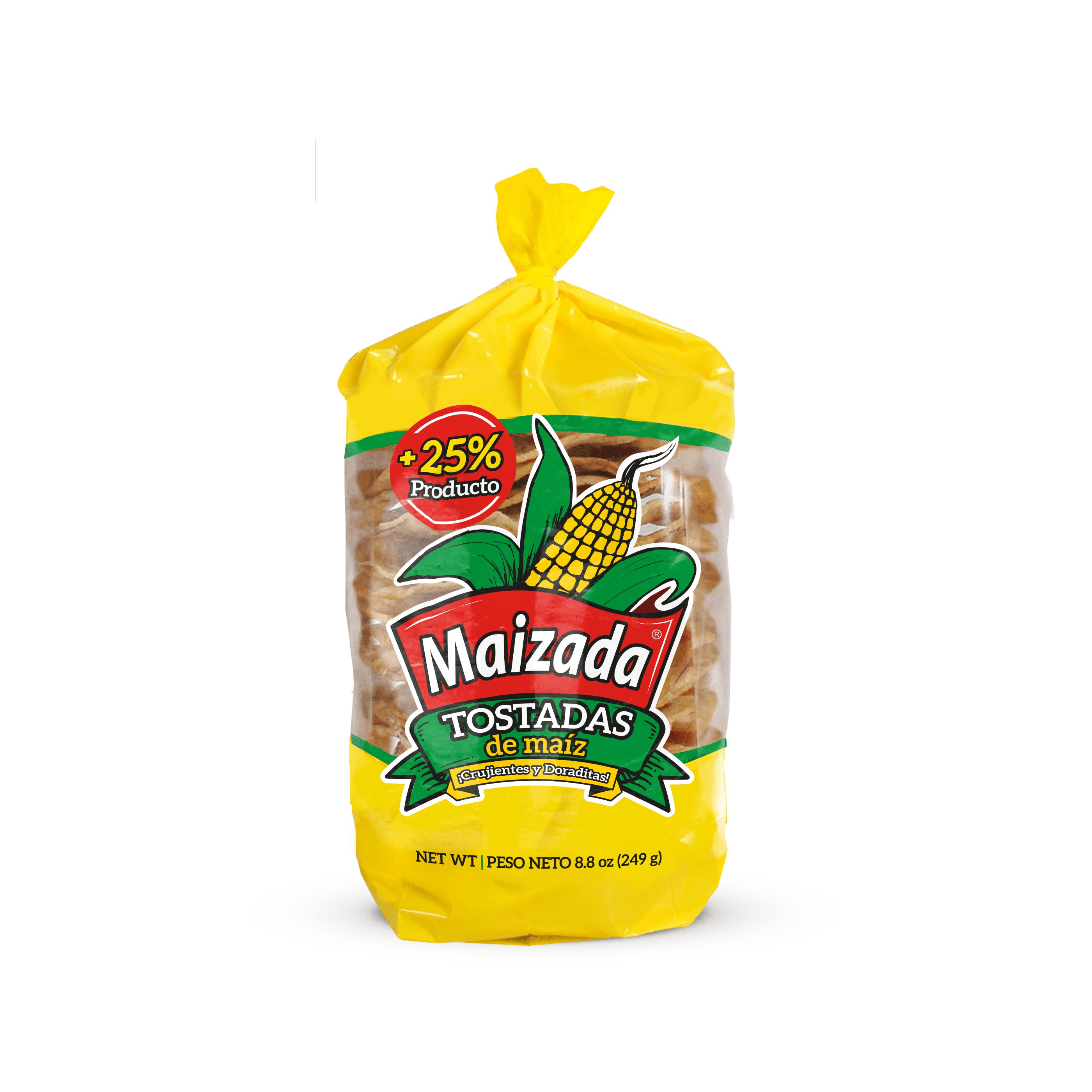 MAIZADA CORN TOSTADAS                    14 OZ