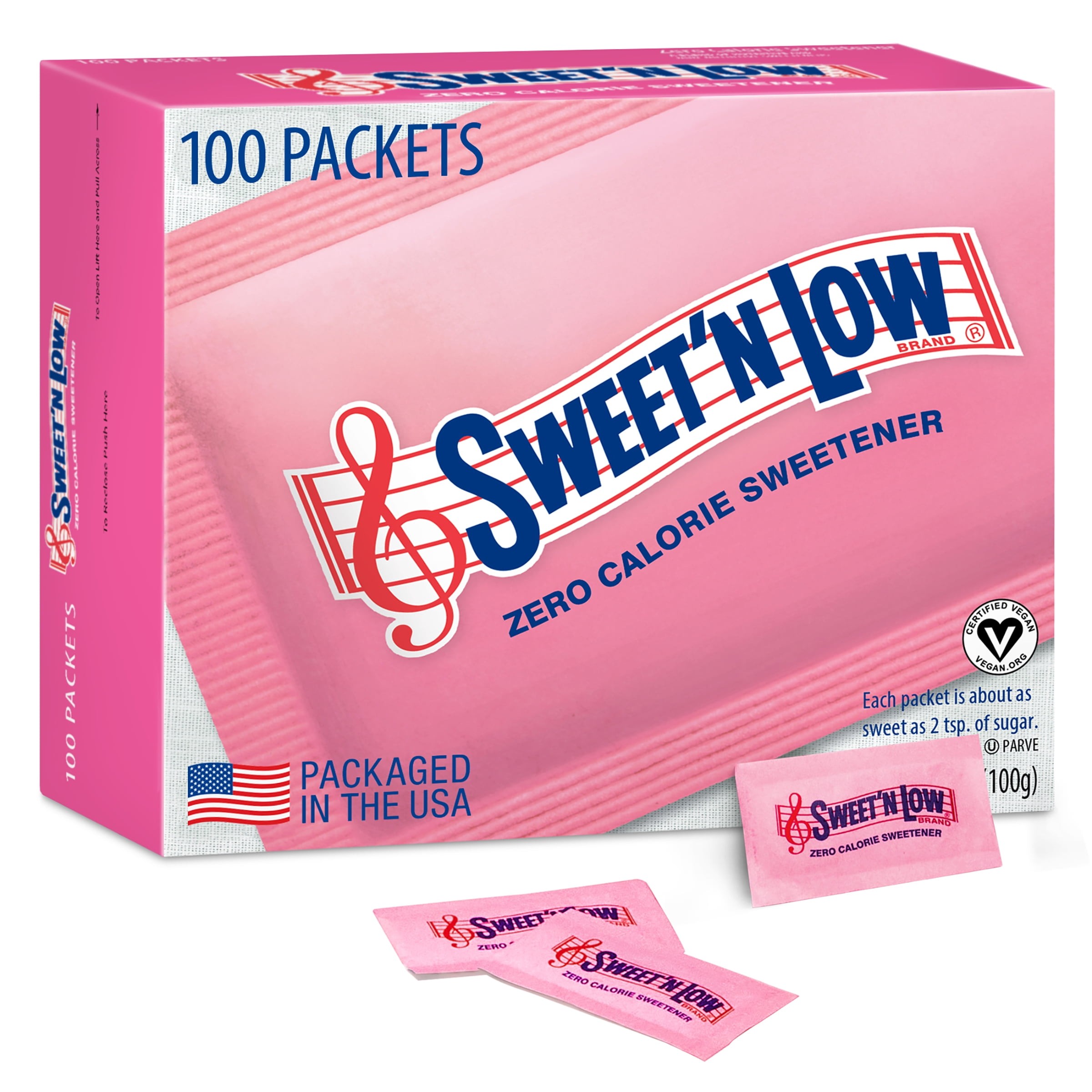 SWEET N LOW 100 PACKETS 0.22 LBS