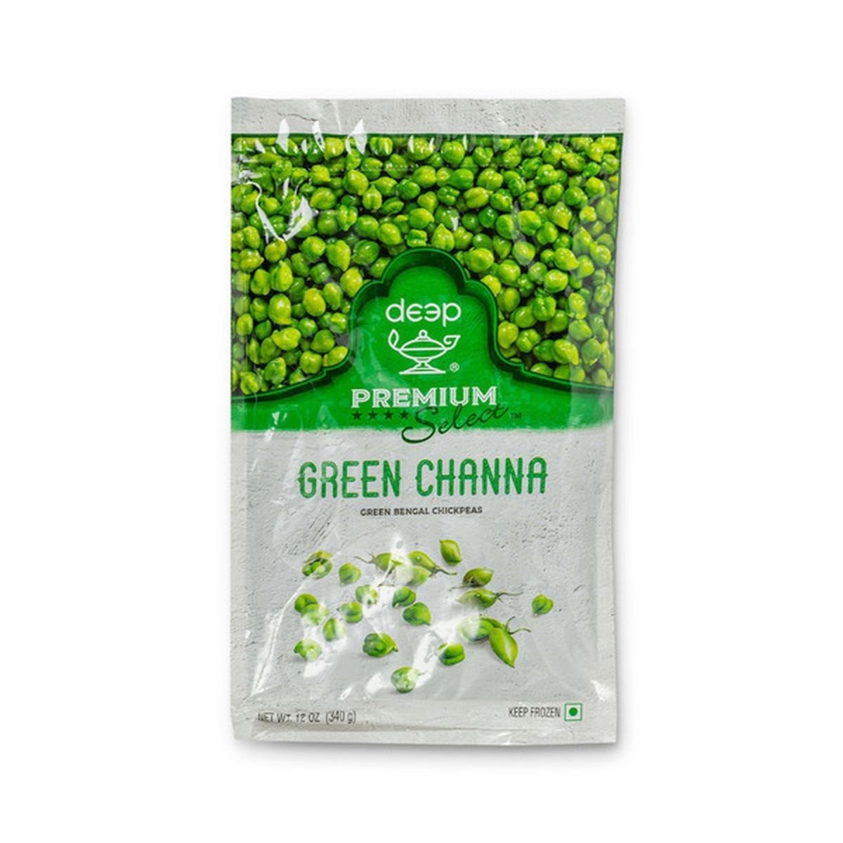 DEEP GREEN CHANNA(GREEN LENTIL 12 OZ