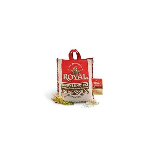 ROYAL BROWN BASMATI RICE 10 LBS