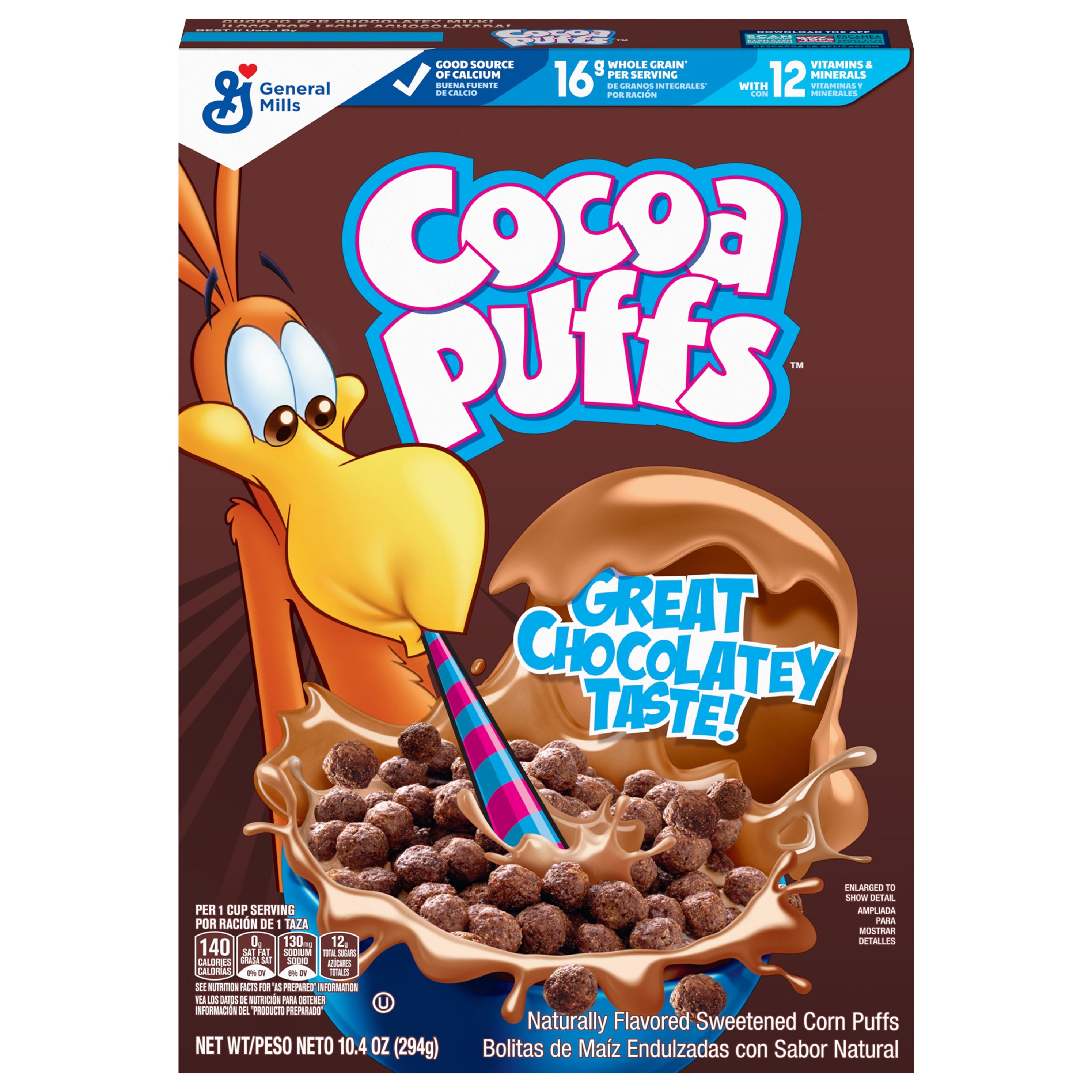 COCOA PUFFS CEREAL 10.4 OZ
