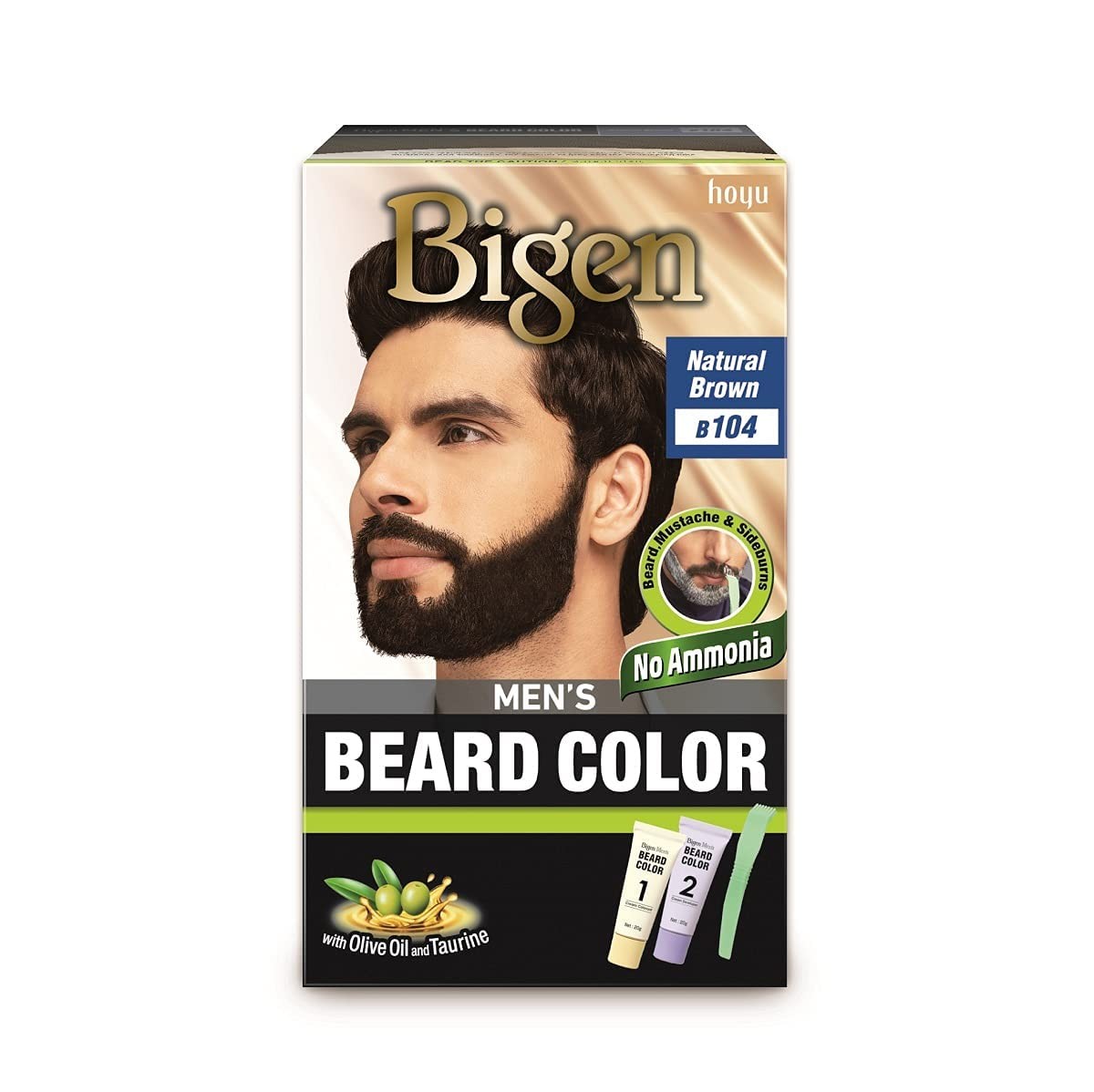 BIGEN BEARD COLOR 1 COUNT