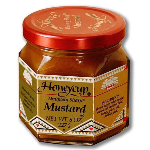 HONEY CUP UNIQUELY SHARP MUSTARD 0.5 Lbs