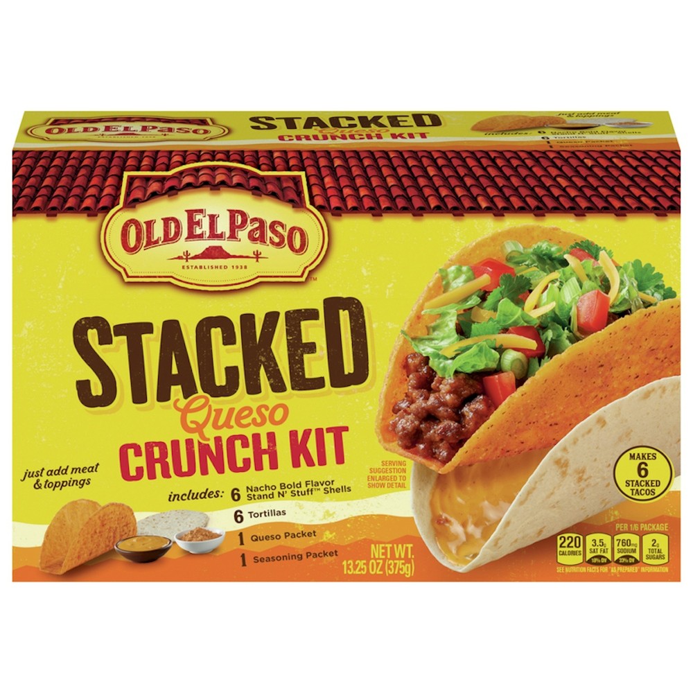 Old El Paso Stacked Queso 13.25 OZ