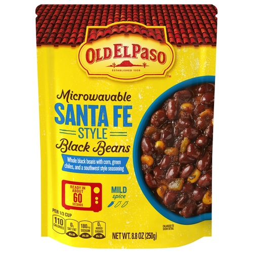 OLD EL PASO SANTA FE BEANS               1 OZ