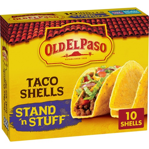 OLD EL PASO STND/STUFF SHL 10 COUNT