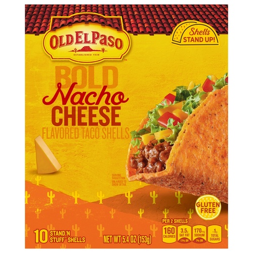 OLD EL PASO S/S BOLD TACO                1 COUNT