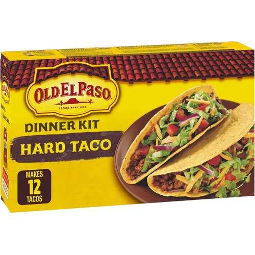 OLD EL PASO HARD SHL TACO 12 COUNT