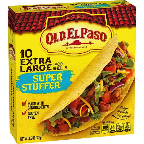 OLD EL PASO SUPER TACO SHL               10 COUNT