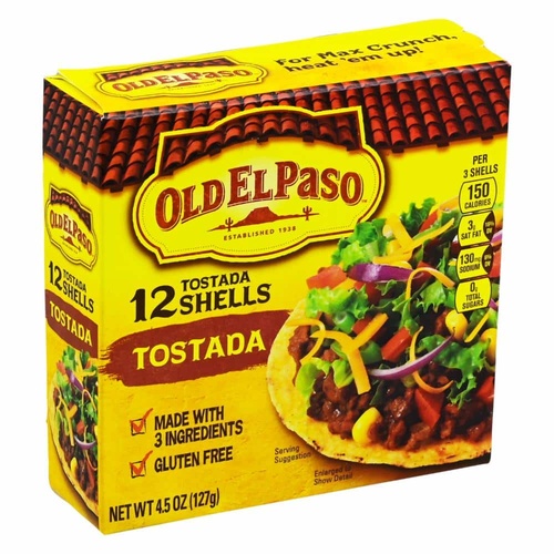 TOSTADA SHEL                             1 COUNT