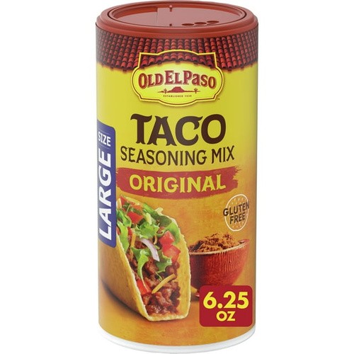 OLD EL PASO ORIG TACO SEASONING 6.25 OZ