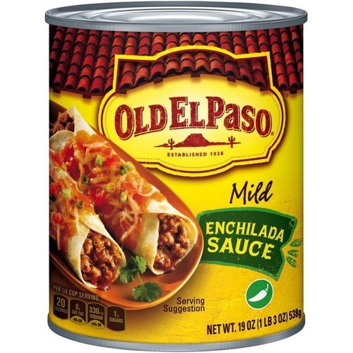 OLD EL PASO MLD ENCHILADA SAUCE 19 OZ