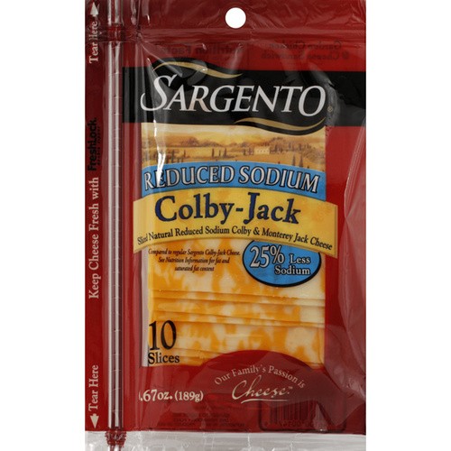 SARGENTO COLBY/JCK SLICED 6.67 OZ