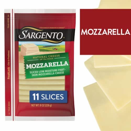 SARGENTO MOZZARELLA SLICED 8 OZ