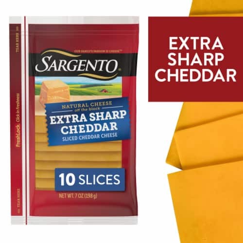 SARGENTO SLICED CHS XTRA SHARP CHDDR 7 OZ