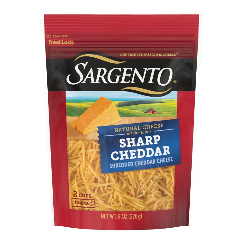 SARGENTO SHARP FINE SHREDDED 8 OZ