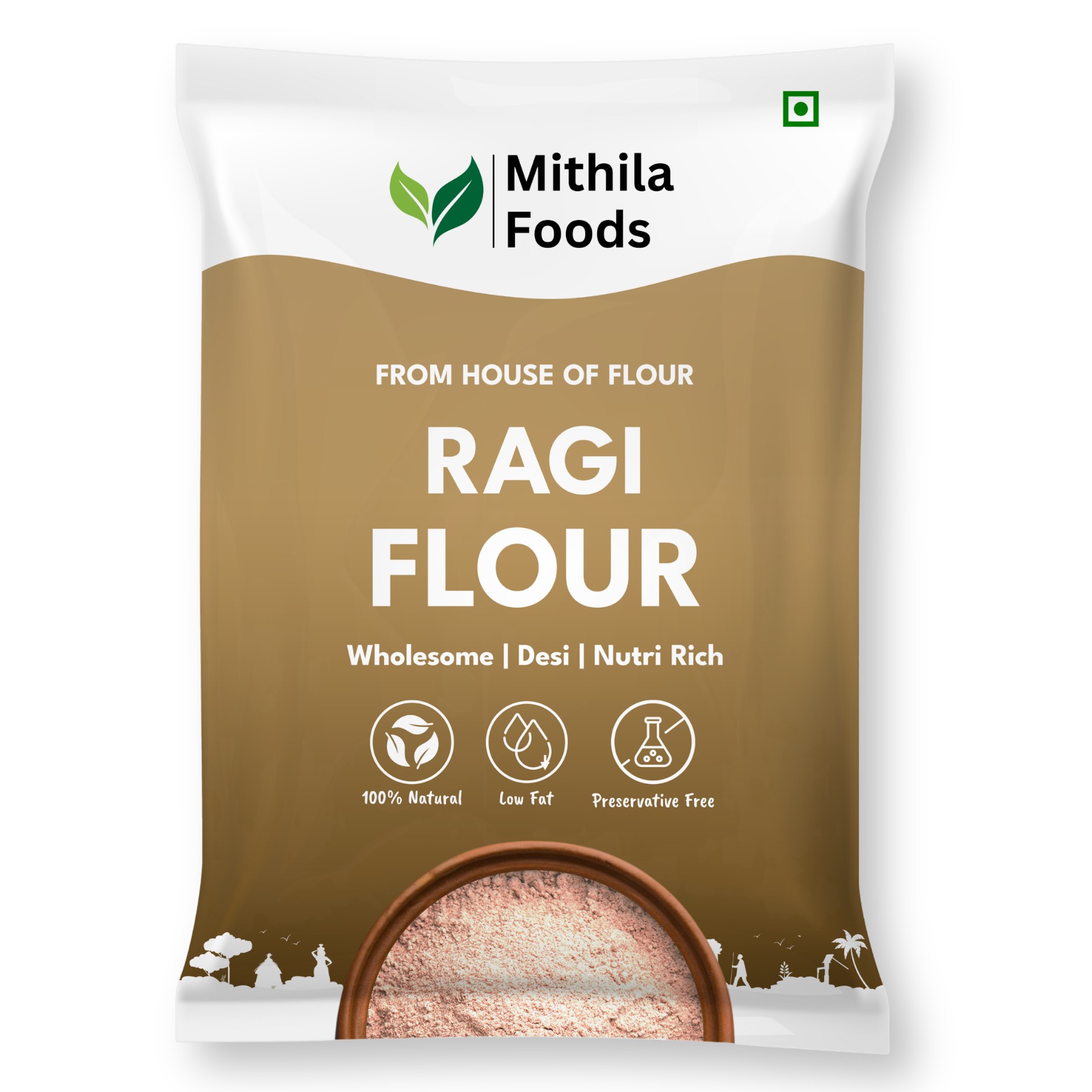MIF Ragi Flour 2 LBS