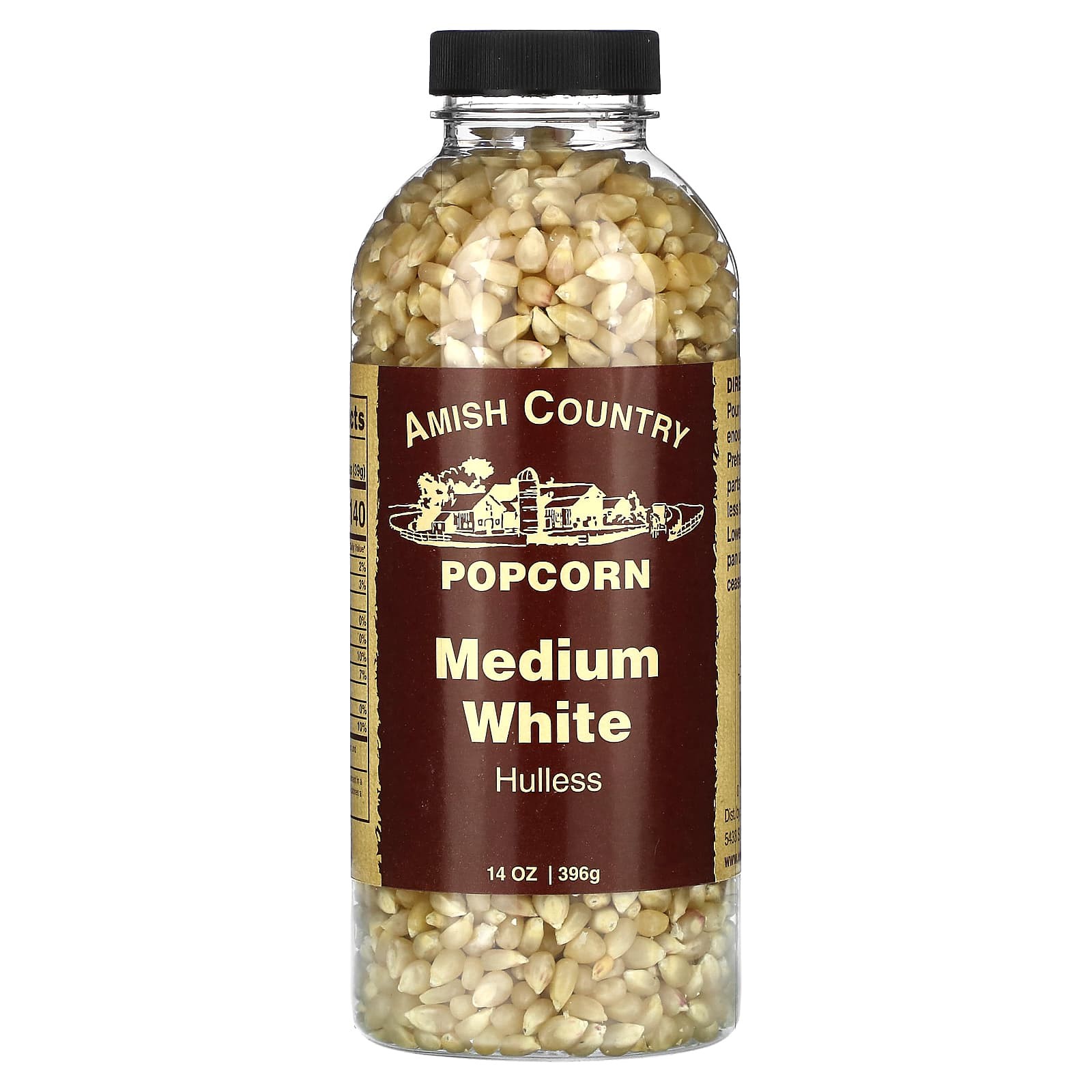 AMISH POPCORN WTE HULLESS 3.5 OZ