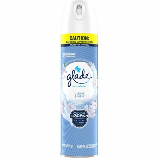 GLADE CLEAN LINEN AIR FRESHNER 8.3 OZ
