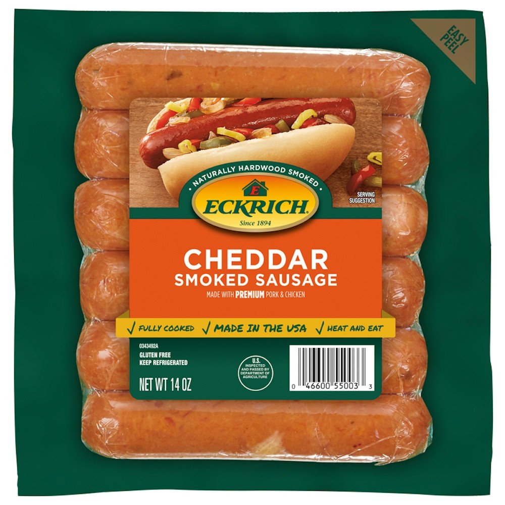 ECKRICH CHDR SAUSAGESAGE LINK            1 OZ