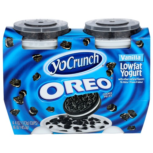YO CRUNCH OREO COOKIE 4 Pk               16 OZ
