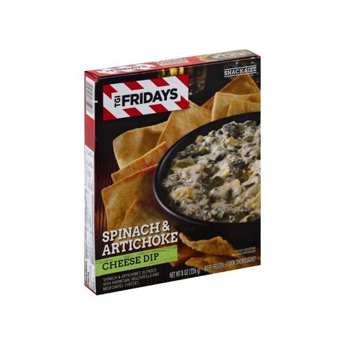 TGI FRIDAYS SPINACH CHEESE DIP 8 OZ