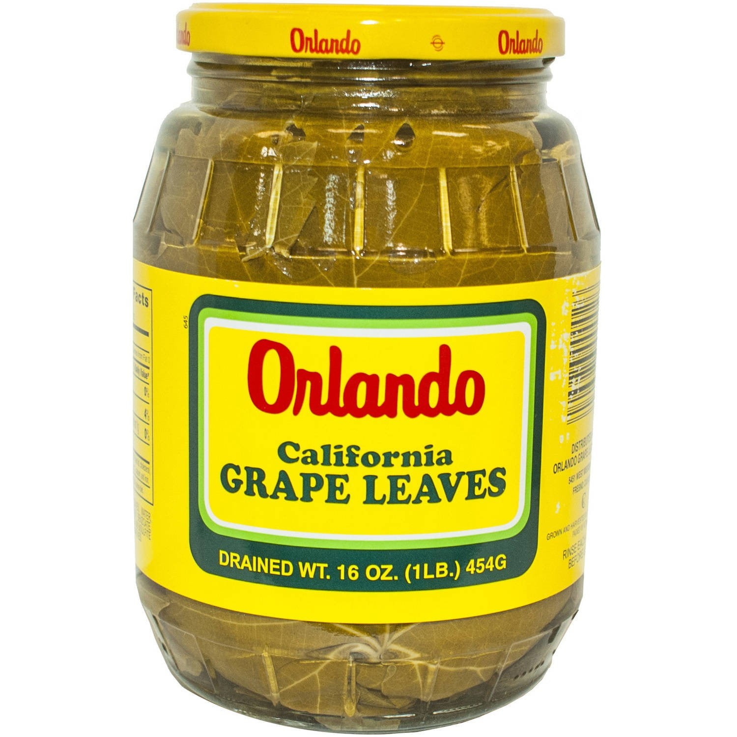 Orlando California Grape Leaves 1 LBS