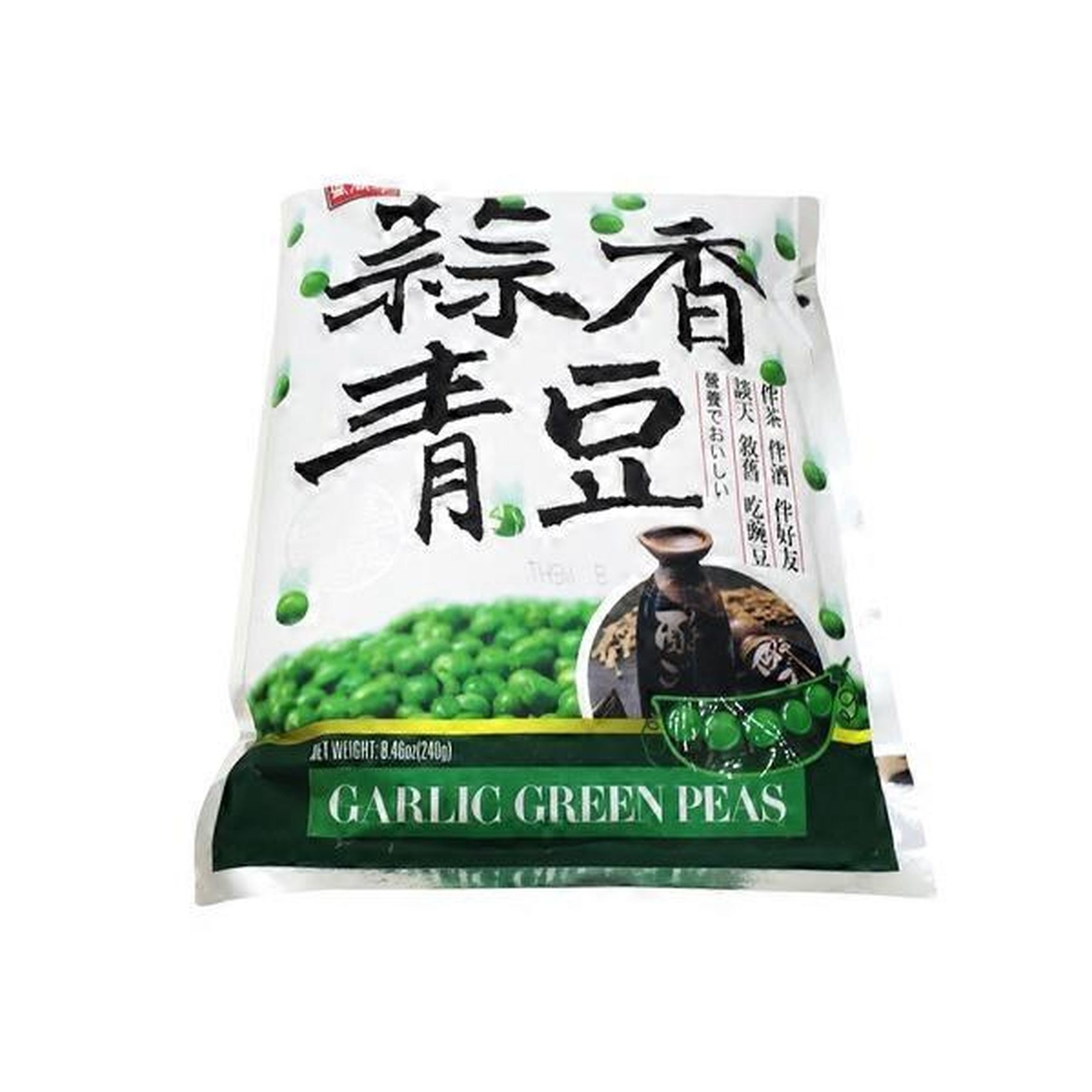 GARLIC GREEN PEAS 240 GM