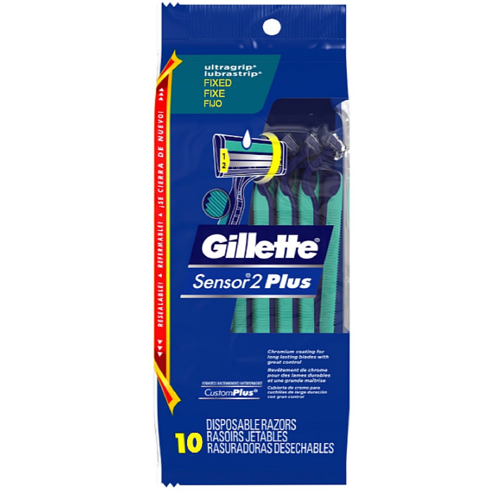 Gillette Sensor 2 Plus 10 PCS
