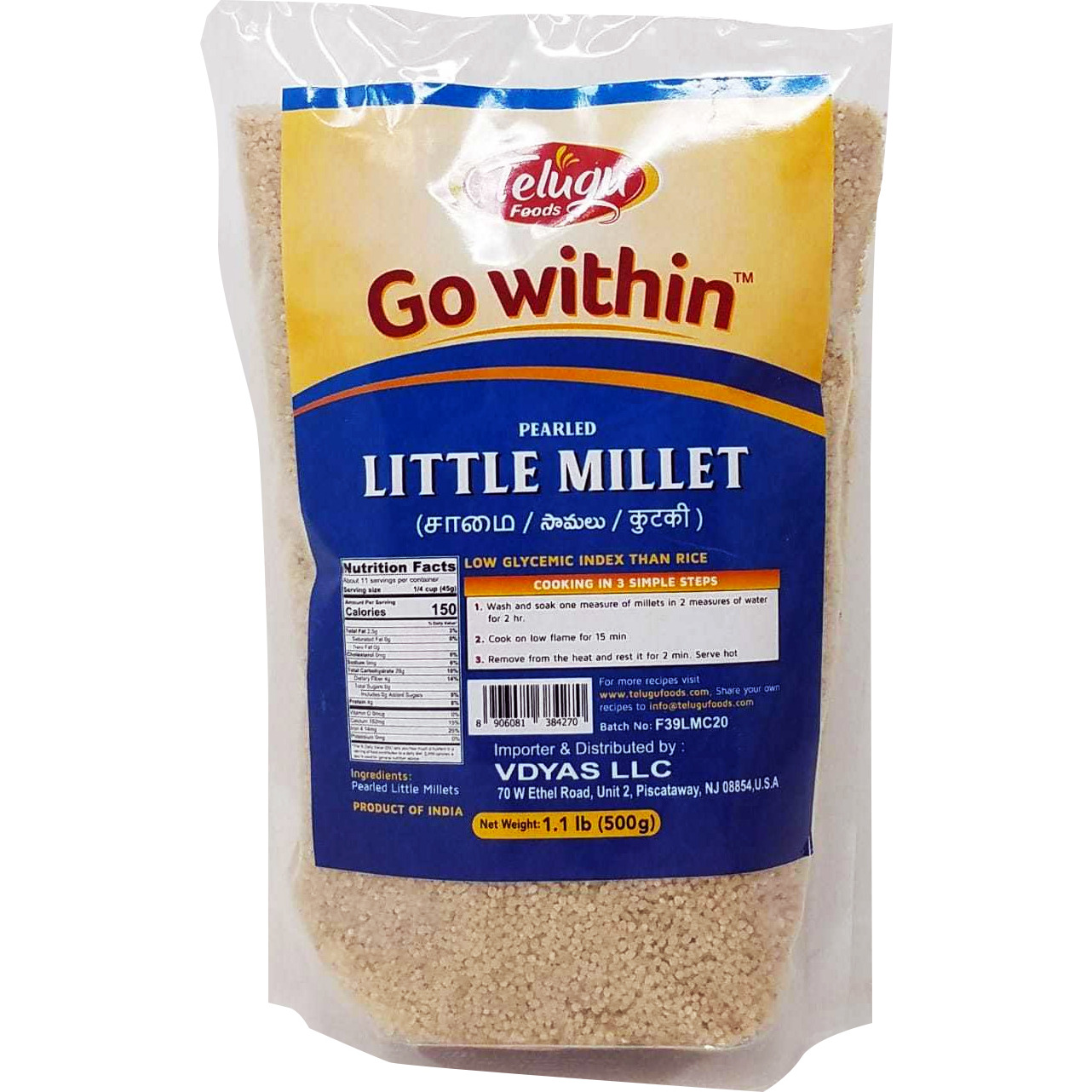 Telugu Little Millet