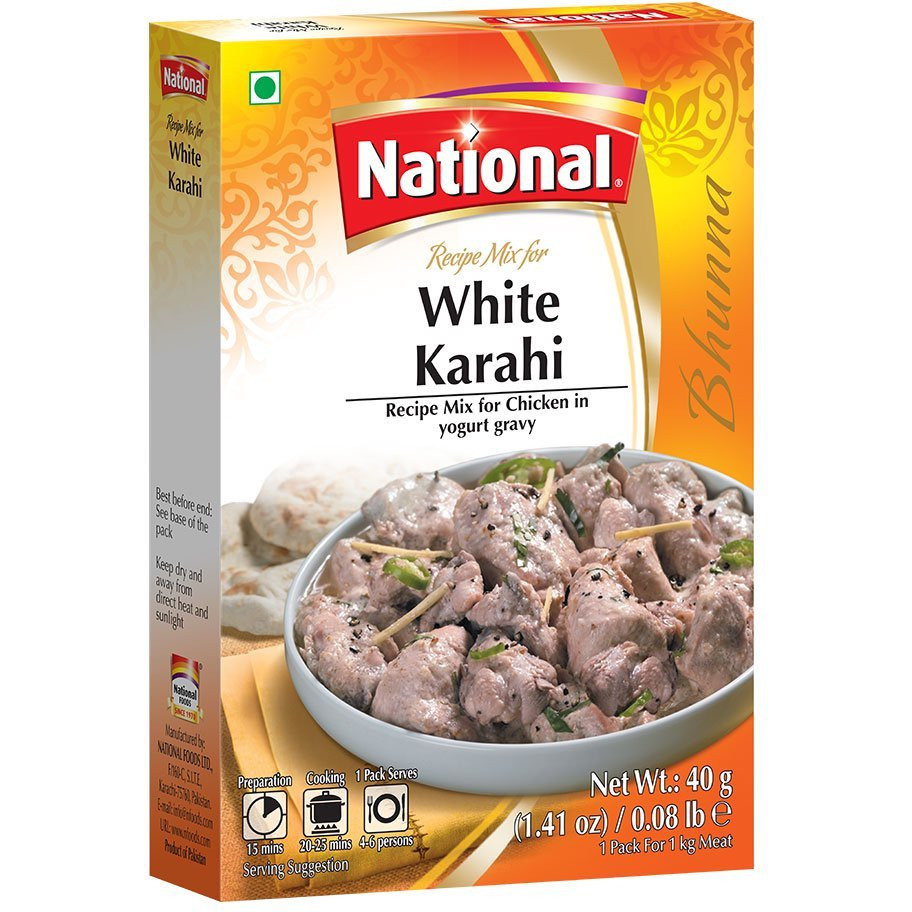 National Recipe Mix For White Karahi