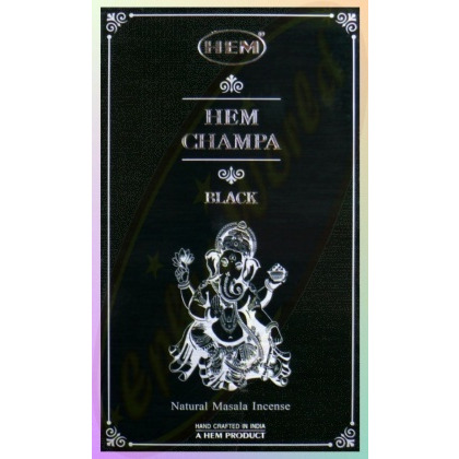 HEM Champa Black Natural Masala Incense