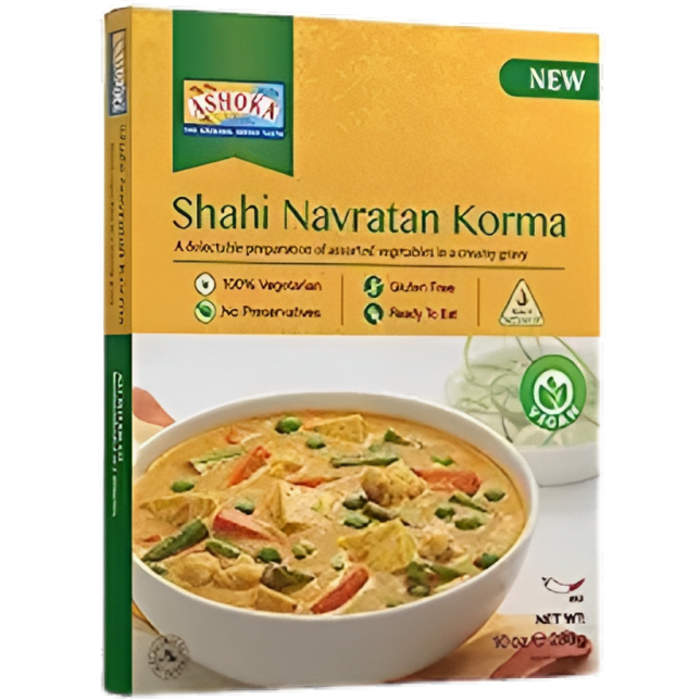 Ashoka Shahi Navratan Korma Vegan Ready To Eat