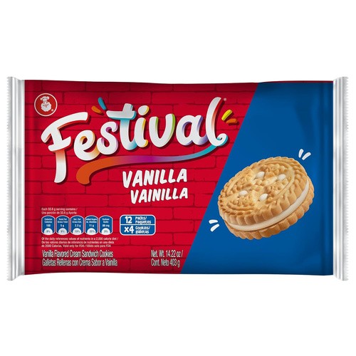 FESTIVAL VANILLA COOKIES 14.22 OZ 14.21 OZ