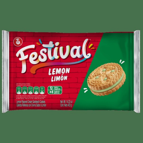 FESTIVAL LEMON COOKIES 14.2 OZ