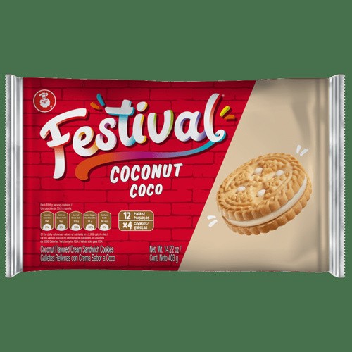 FESTIVAL COCONUT COOKIES 14.21 OZ