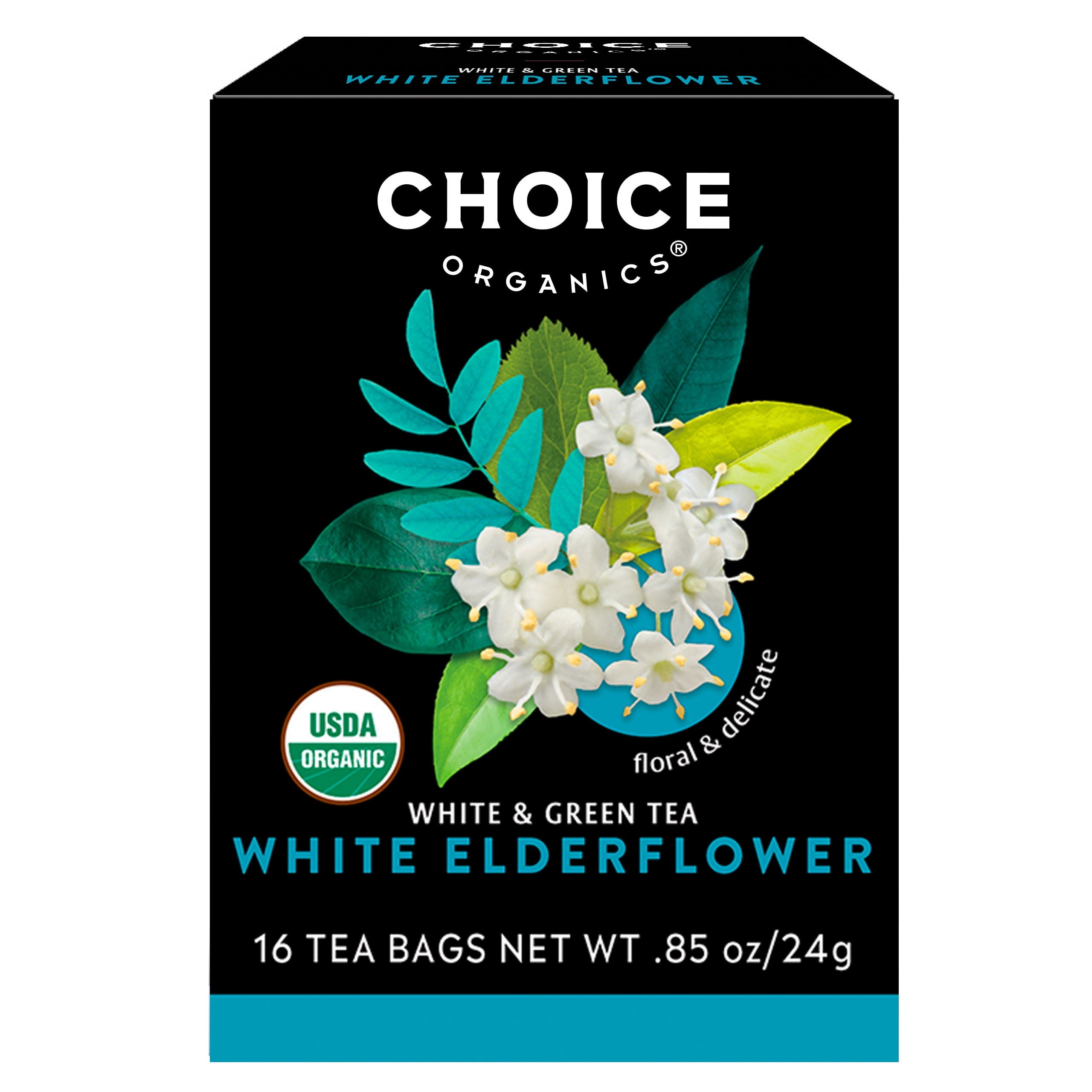CHOICE WHITE ELDERFLOWER 16 Each