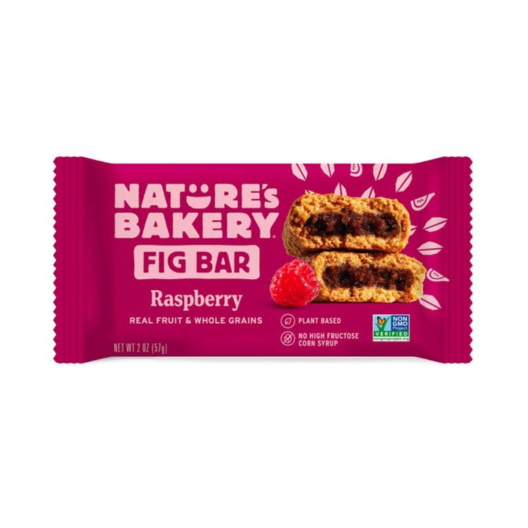 Natures Bakery:Stone Ground Whole Wheat   Raspberry   Twin Pack 2 OZ
