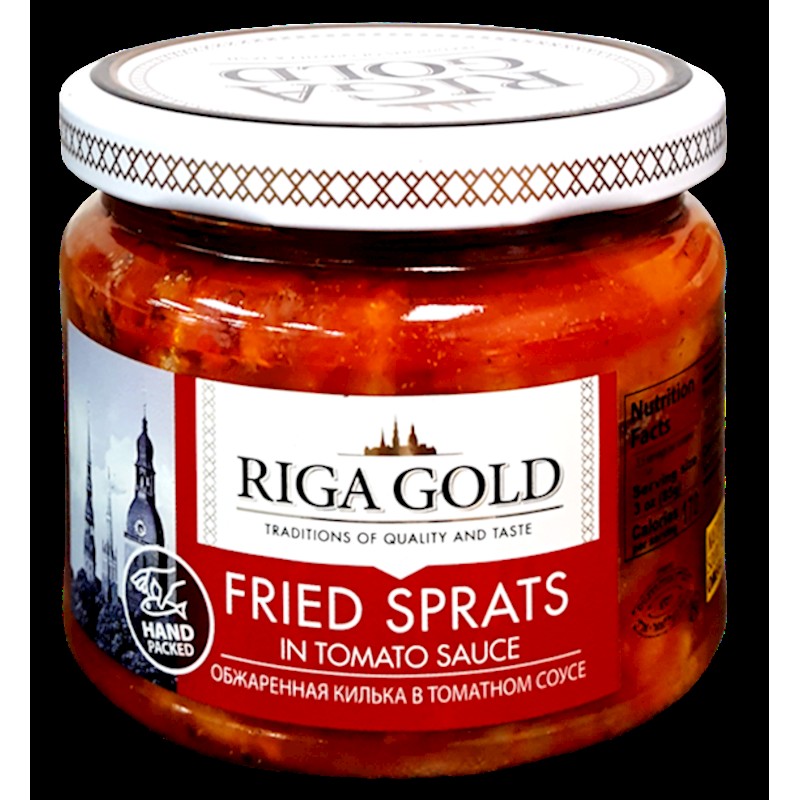 RIGA GOLD SPRAT IN TOMATO SAUCE 280 GM