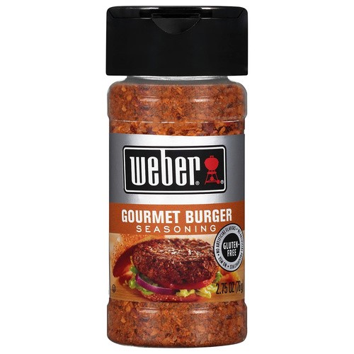 WEBER GRMT BURGER SEASONING 2.75 OZ