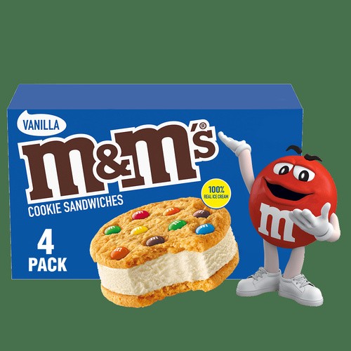 M&M VAN CKY SANDWICH 4 COUNT
