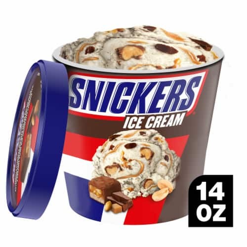 SNICKERS ICE CREAM 14 FLOZ