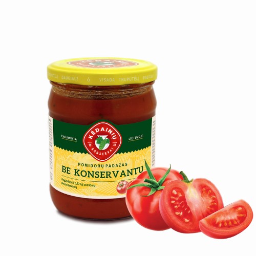 TOMATO SAUCE/BE KONSERVANTU              17 OZ